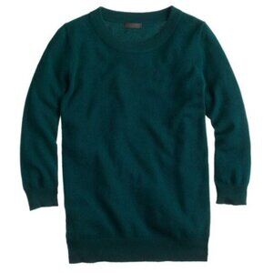 J.Crew Tippi 100% Merino Wool Sweater Forest Green M
